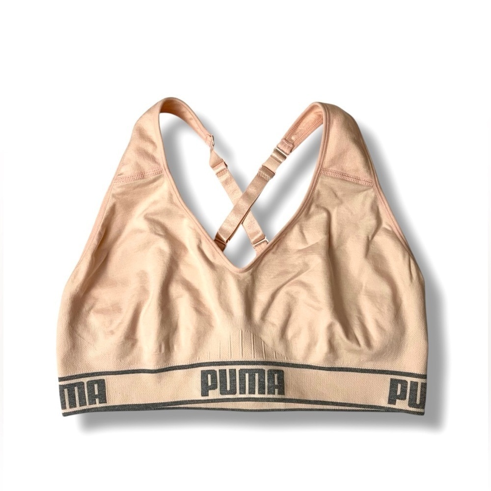 PUMA Seamless Racerback Sports Bra